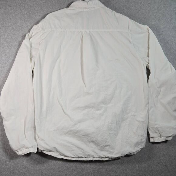 James Perse Poplin Shirt Button Down Double layered Fabric size 4 XL *Stain - Picture 5 of 12